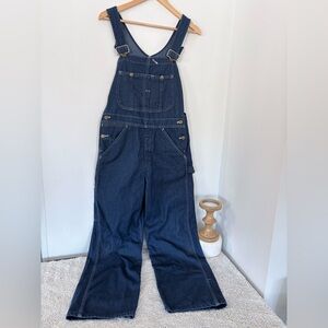 VINTAGE Sears Men 30x30 Overalls Tradewear Union Made Denim Jean Bibs Retro EUC